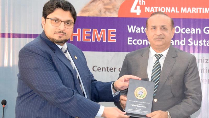 Dr Hussain Qadri graced the 4th National Maritime Conference organized by CRIMA 2025