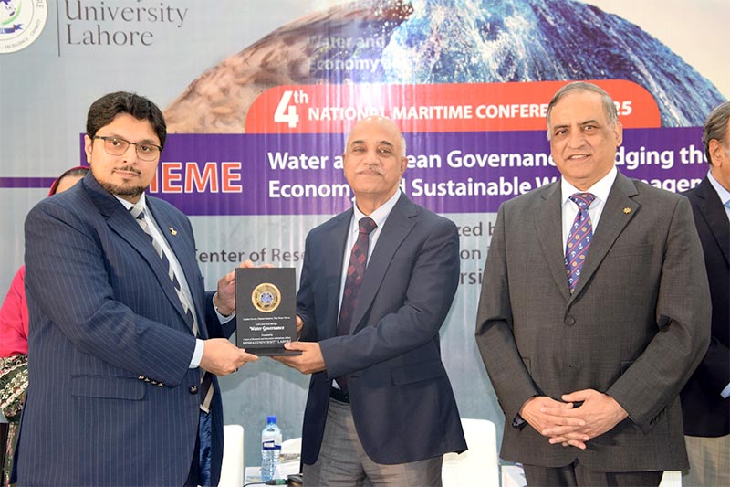 Dr Hussain Qadri graced the 4th National Maritime Conference organized by CRIMA 2025