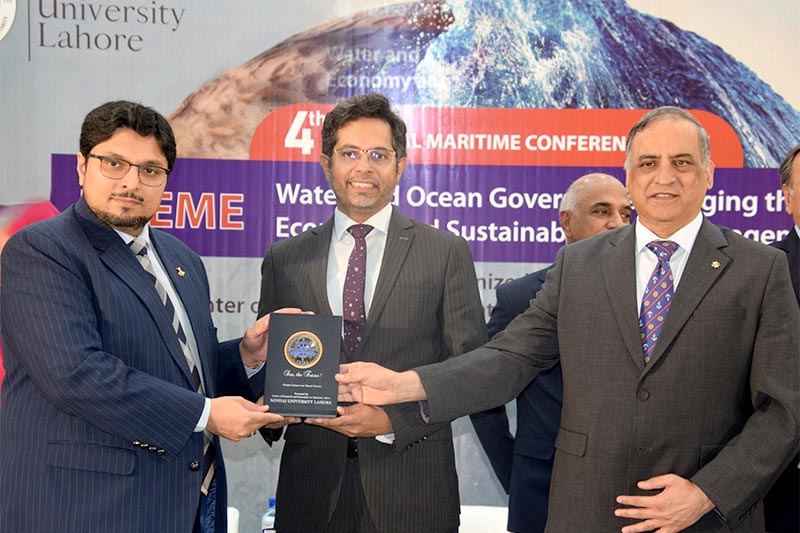 Dr Hussain Qadri graced the 4th National Maritime Conference organized by CRIMA 2025
