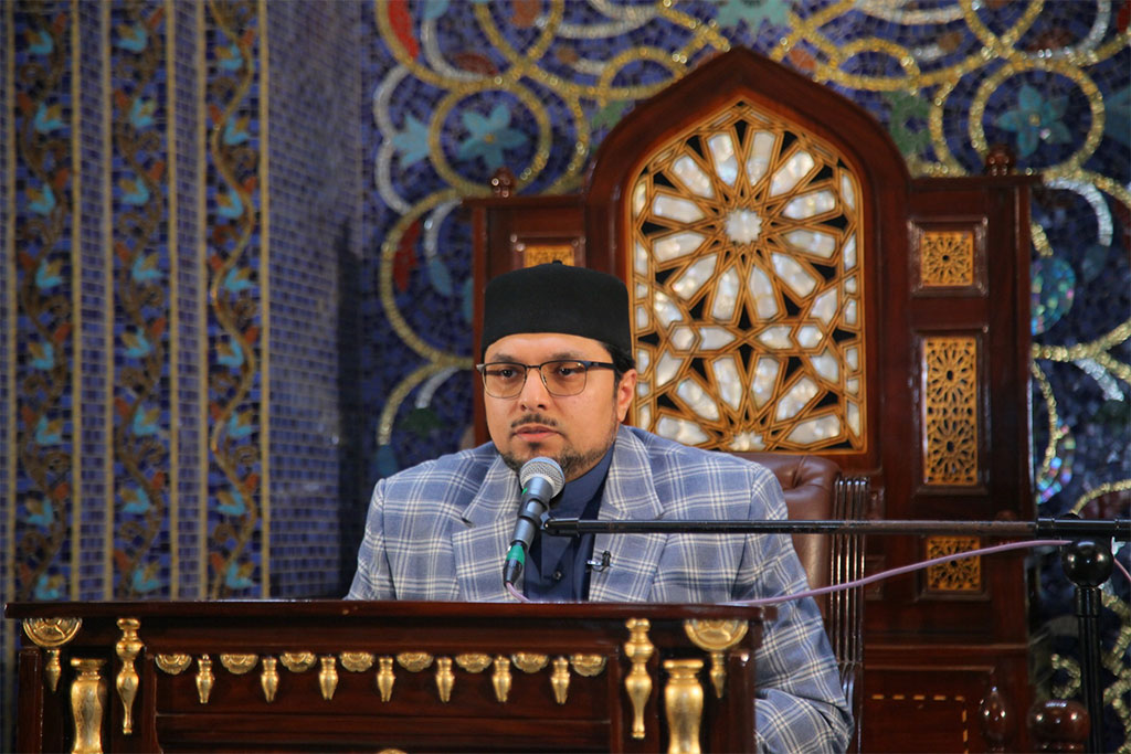 Dr Hussain Qadri keynote lecture at jamay shaykh ul islam 2025