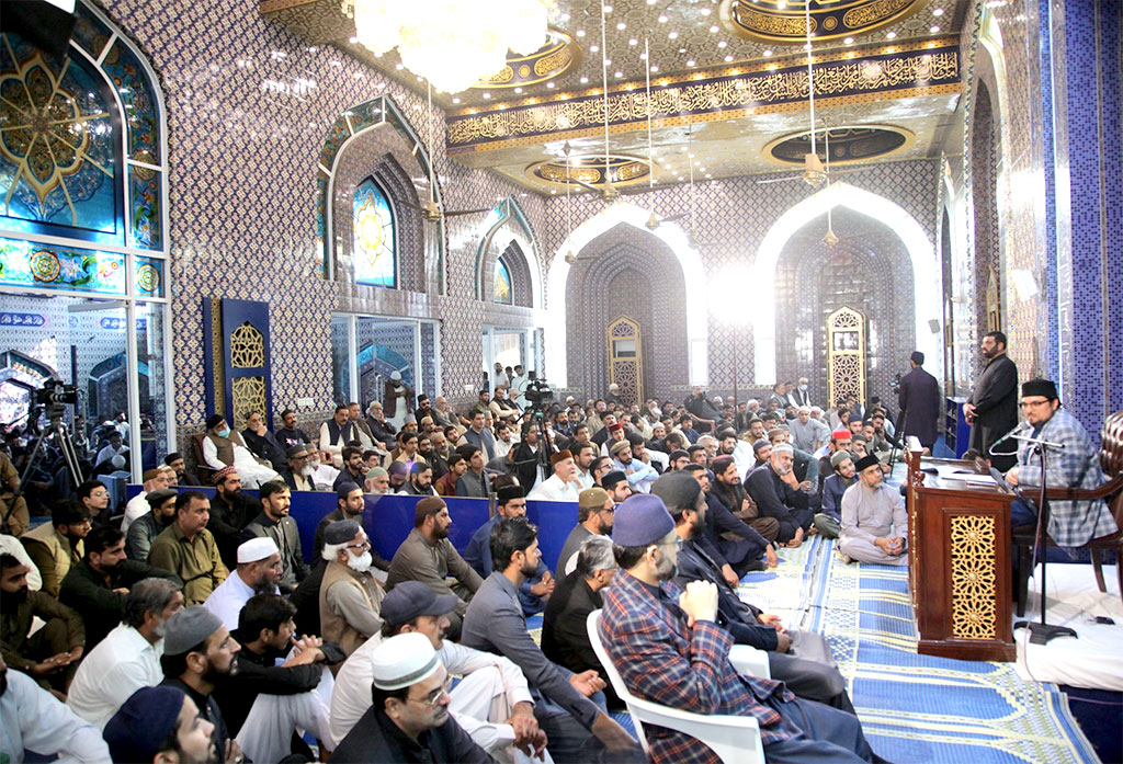 Dr Hussain Qadri keynote lecture at jamay shaykh ul islam 2025