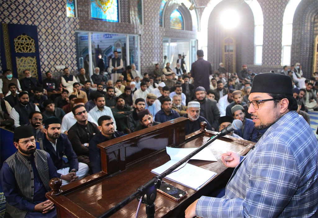 Dr Hussain Qadri keynote lecture at jamay shaykh ul islam 2025