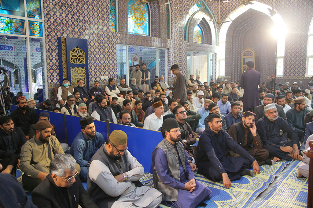 Dr Hussain Qadri keynote lecture at jamay shaykh ul islam 2025