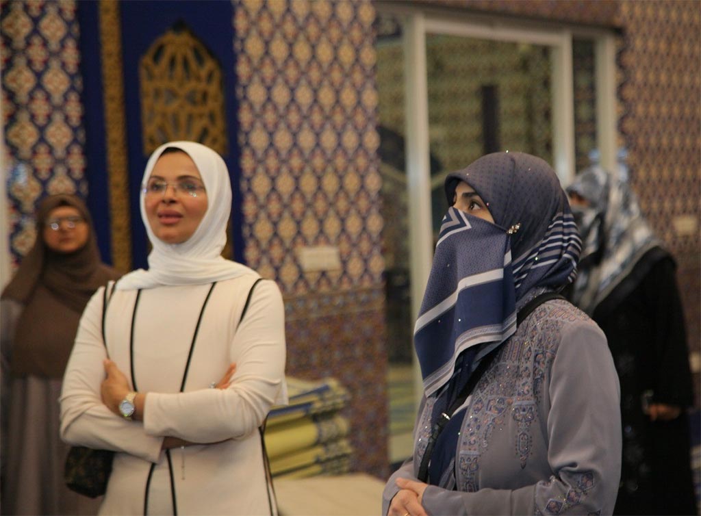 Dr Reham Abi Sina Visit Minhaj ul Quran International with Faiza Hussain Qadri