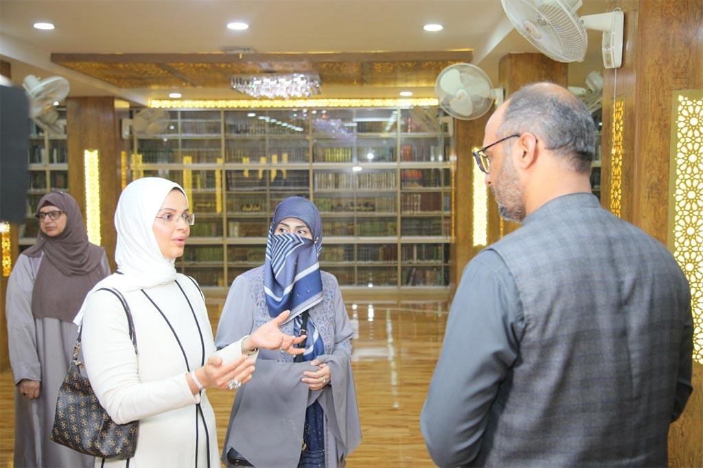 Dr Reham Abi Sina Visit Minhaj ul Quran International with Faiza Hussain Qadri