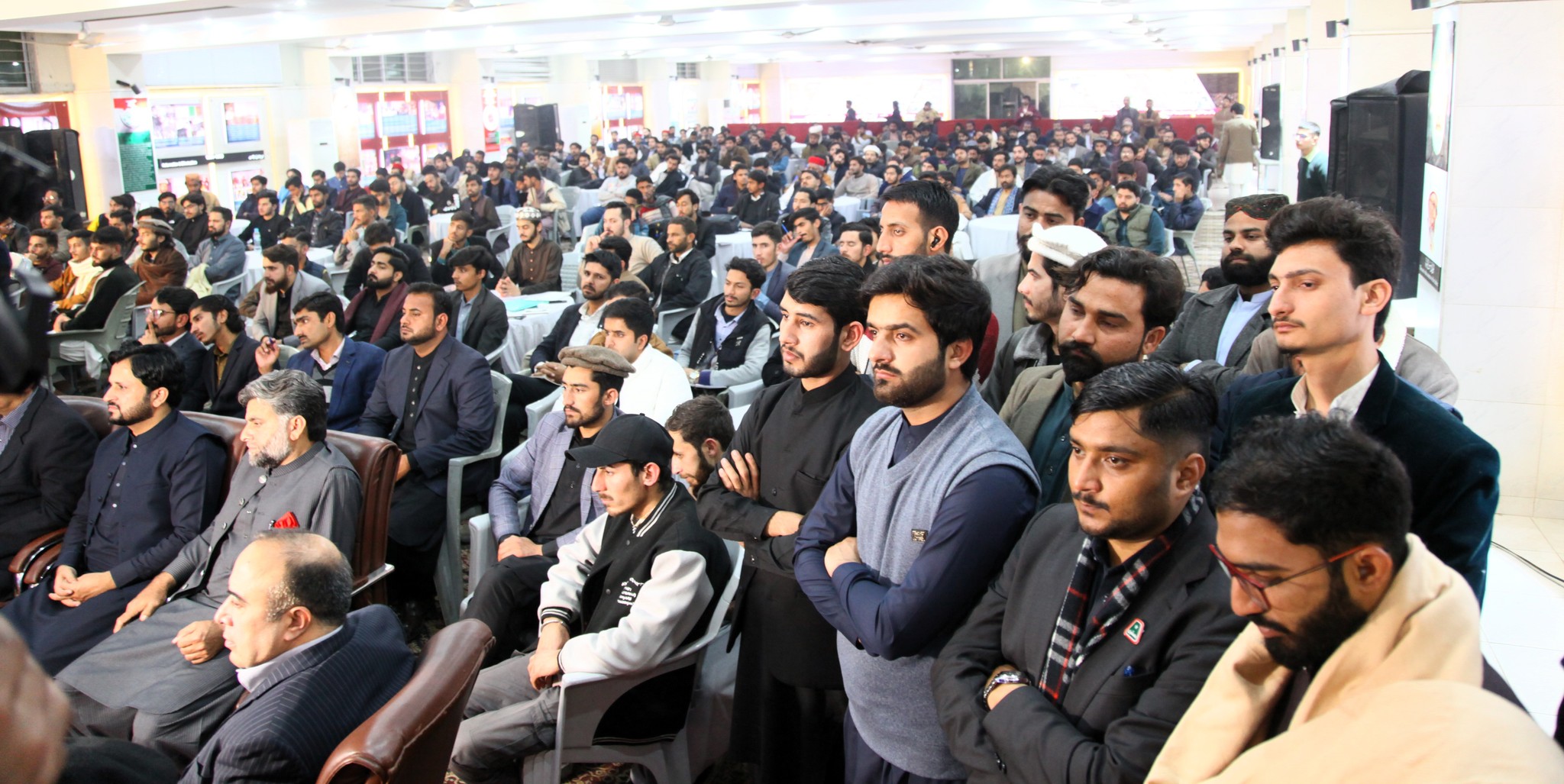 Dr Tahir-ul-Qadri addressing Student Leaders Summit 2025 Mustafavi Students Movement