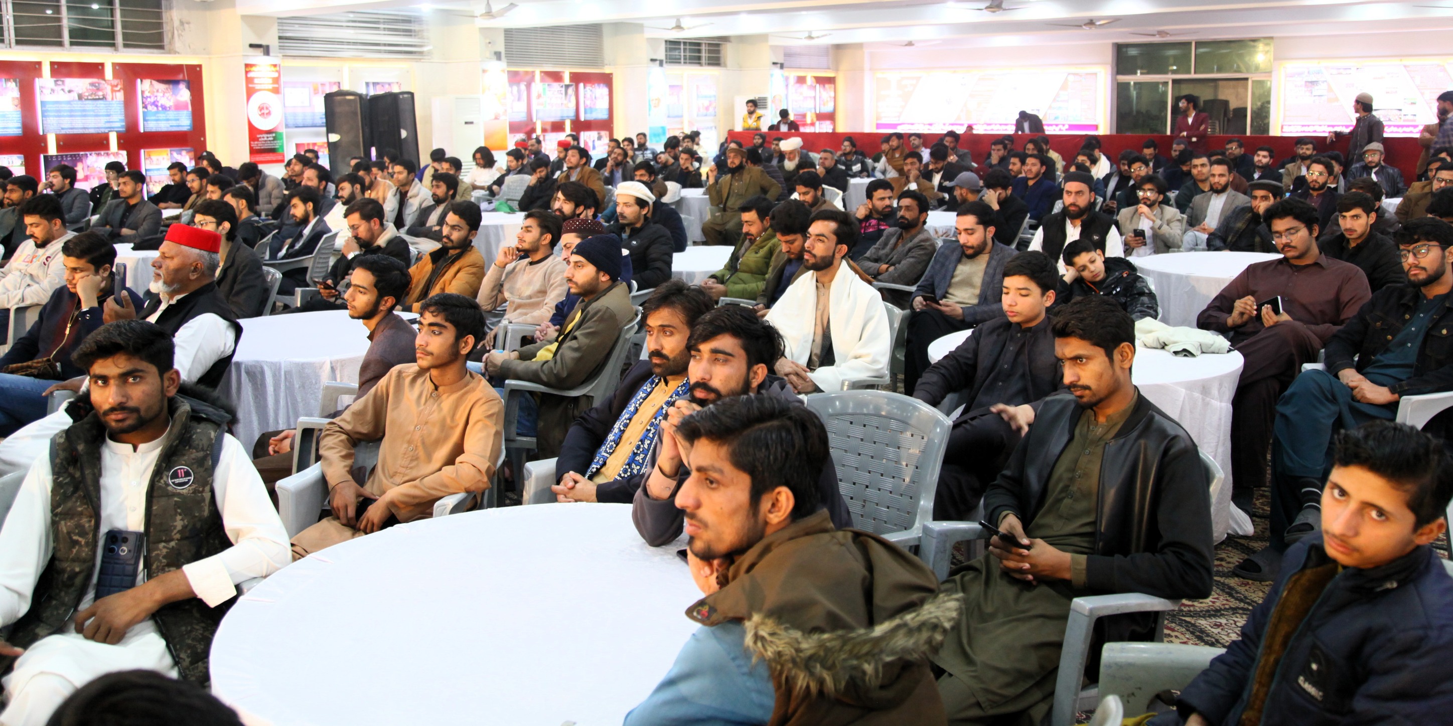 Dr Tahir-ul-Qadri addressing Student Leaders Summit 2025 Mustafavi Students Movement