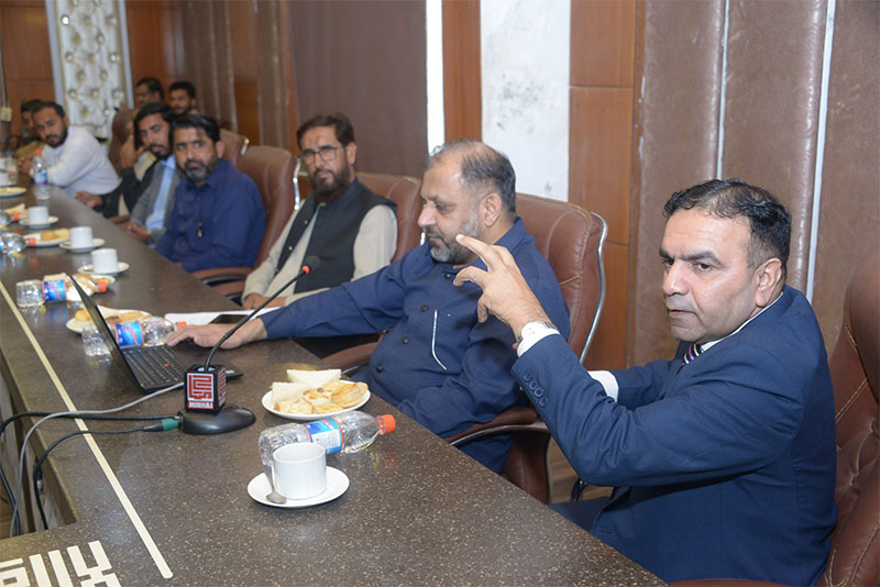 Dr Waseem Malik Delegation Visit MQI Secretariat Lahore