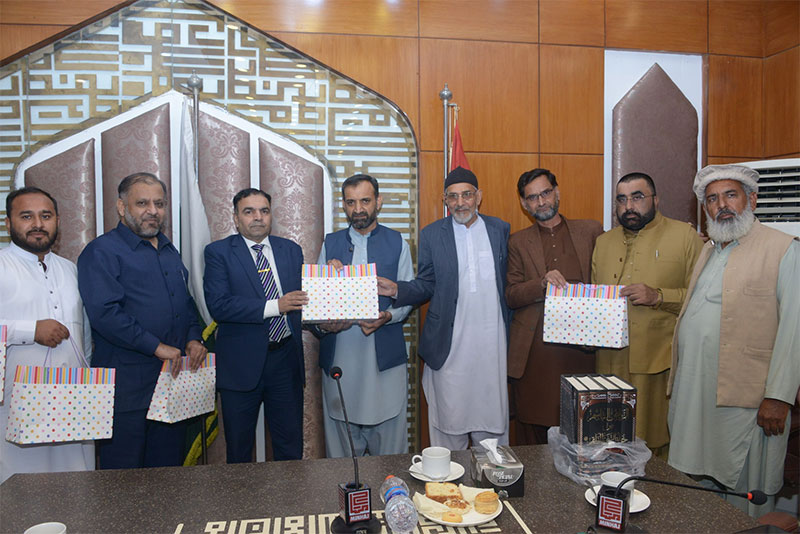 Dr Waseem Malik Delegation Visit MQI Secretariat Lahore