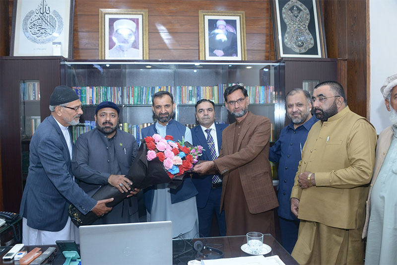 Dr Waseem Malik Delegation Visit MQI Secretariat Lahore