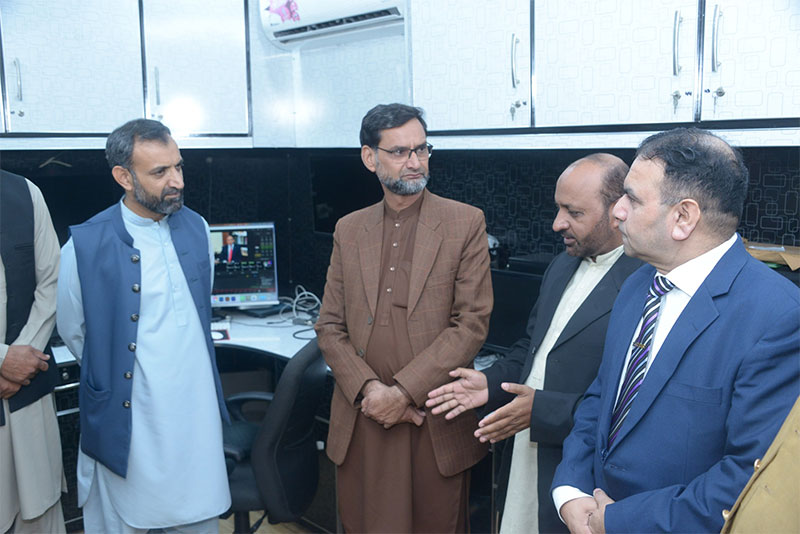 Dr Waseem Malik Delegation Visit MQI Secretariat Lahore