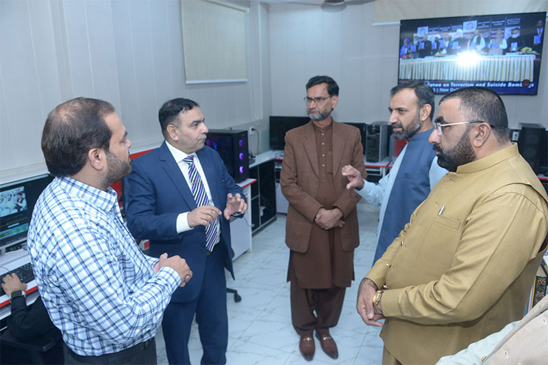 Dr Waseem Malik Delegation Visit MQI Secretariat Lahore