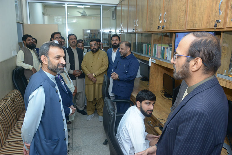 Dr Waseem Malik Delegation Visit MQI Secretariat Lahore