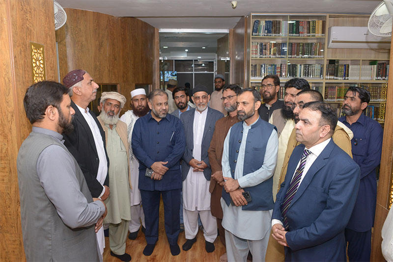 Dr Waseem Malik Delegation Visit MQI Secretariat Lahore