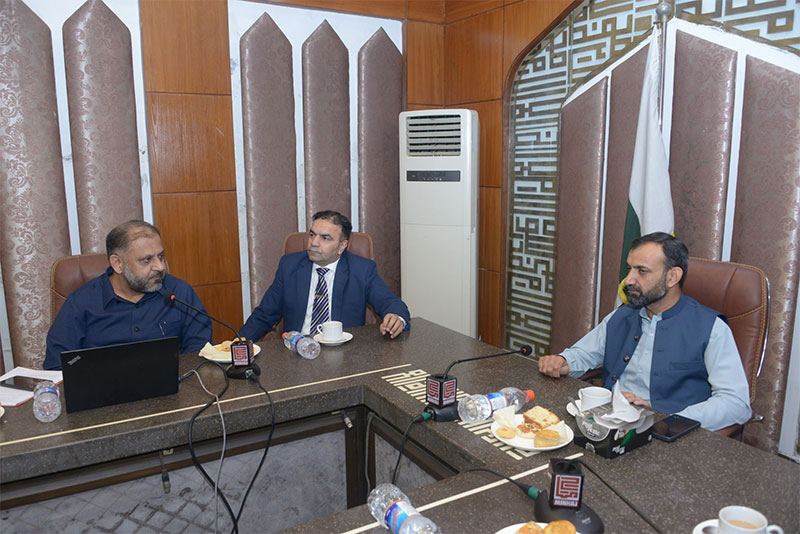 Dr Waseem Malik Delegation Visit MQI Secretariat Lahore