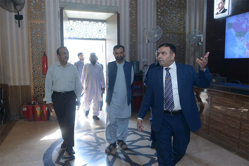 Dr Waseem Malik Delegation Visit MQI Secretariat Lahore