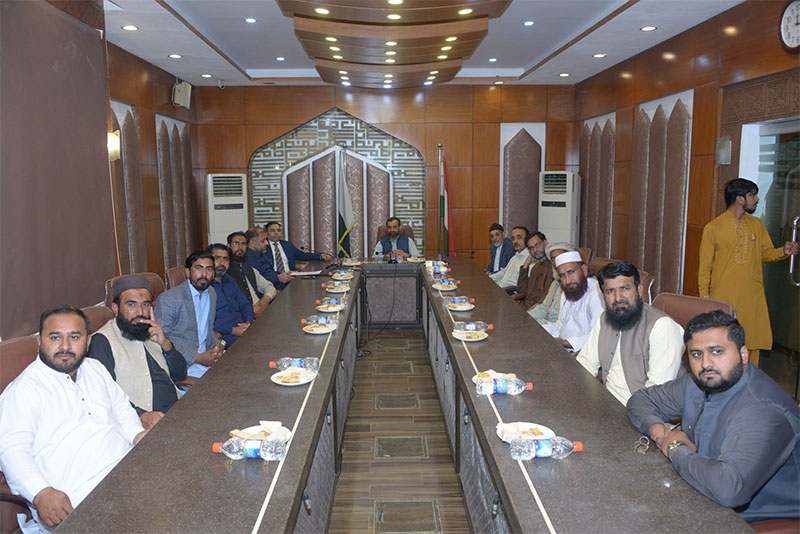Dr Waseem Malik Delegation Visit MQI Secretariat Lahore