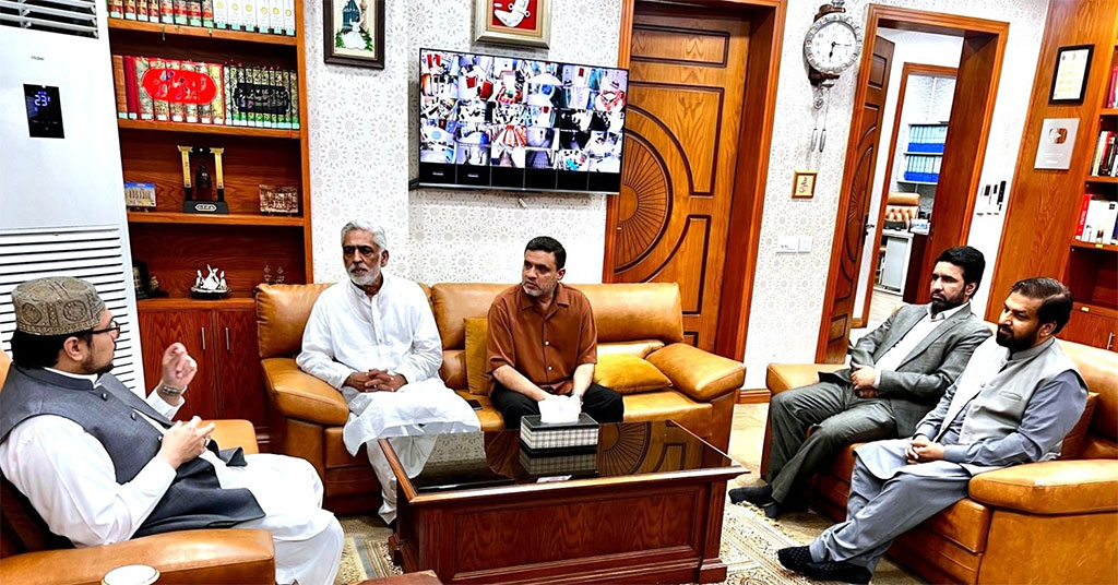 Dr-hussain muhiuddin qadri meeting minhaj leaders may 2025
