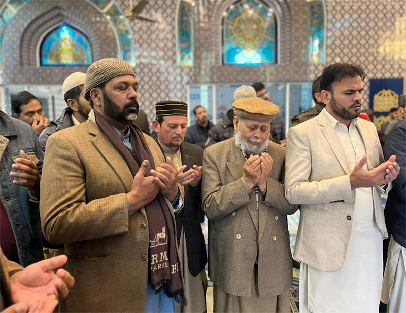 Dr tahir ul qadri Condolence malik fazal hussain awan Death