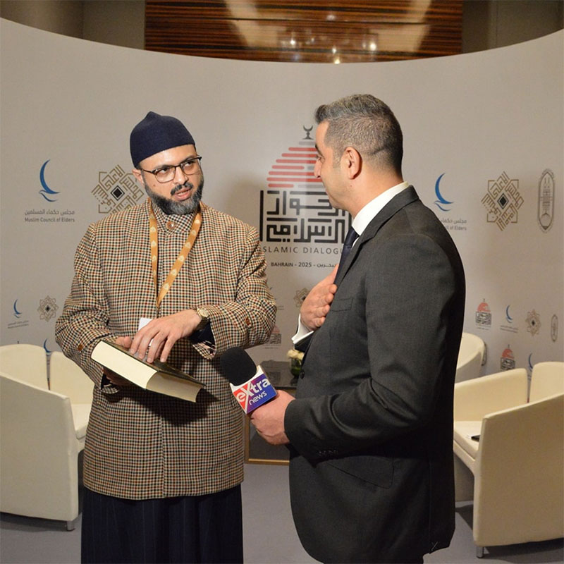 Dr. Hassan Qadri Advocates Medinian Constitution in Arab Media Interviews