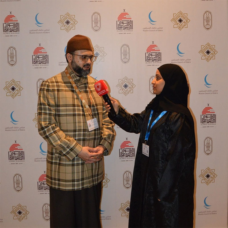 Dr. Hassan Qadri Advocates Medinian Constitution in Arab Media Interviews