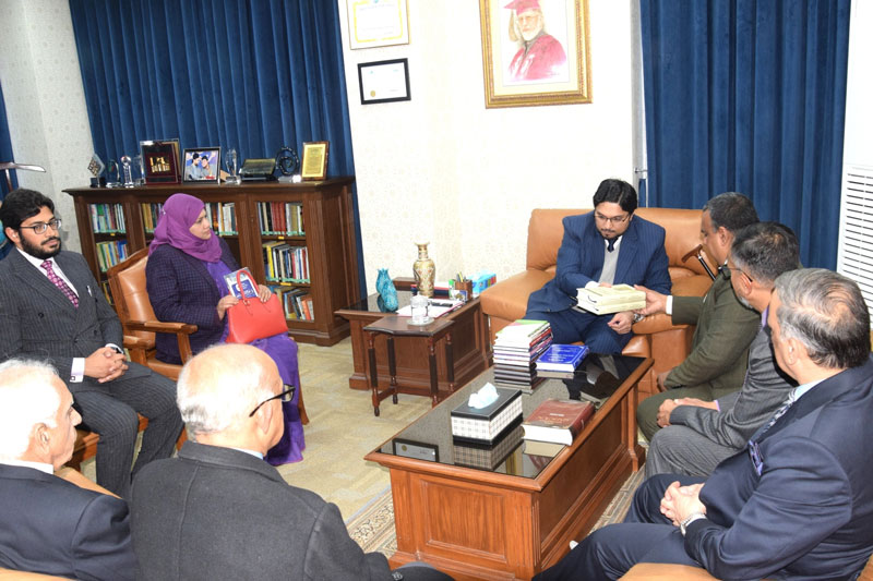 High Commissioner of Bangladesh Visits Minhaj University Lahore