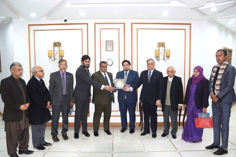 High Commissioner of Bangladesh Visits Minhaj University Lahore