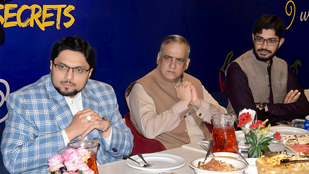 Iftar dinner in honor of senior journalists at Minhaj University Lahore 