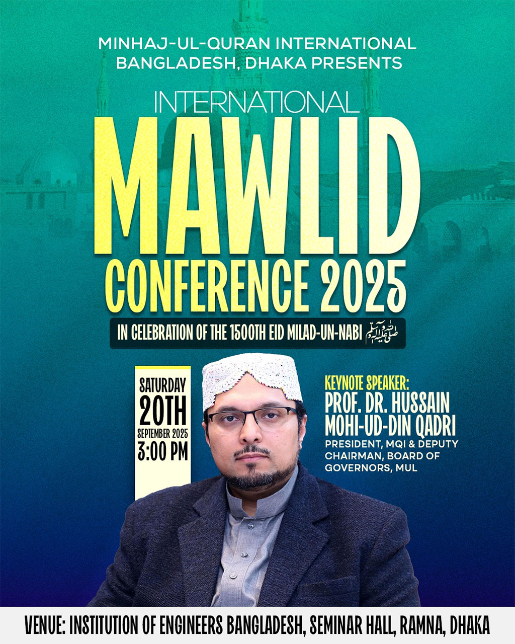 International Mawlid Conference Dhaka 2025