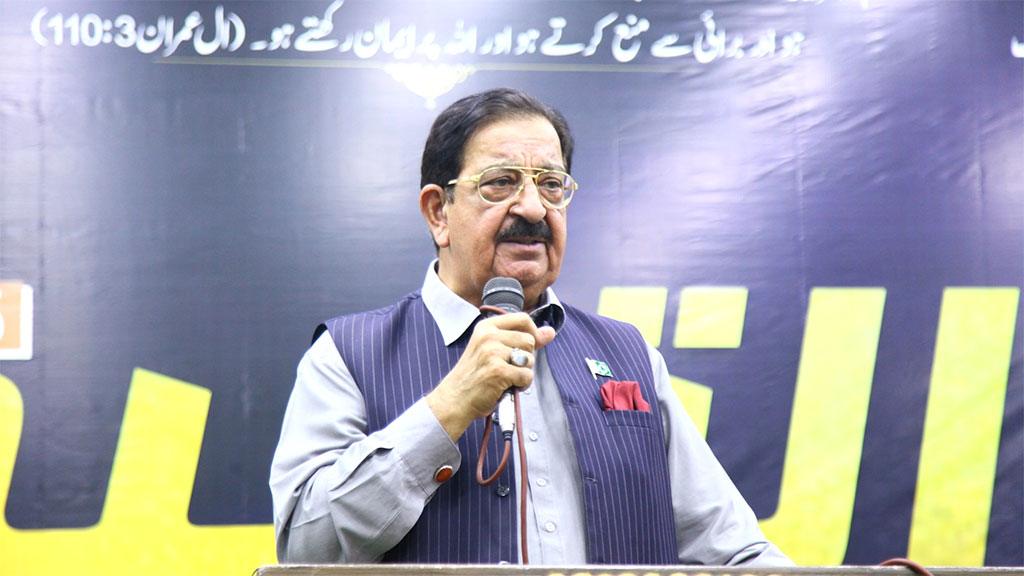 Itikaf City 2025: Khurram Nawaz Gandapur Inspires Youth on Islamic Character Building