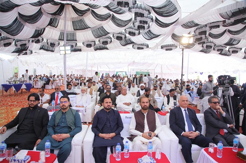 Khurram Nawaz Gandapur Shares Thoughts at Foundation Ceremony of Minhaj University KP DI Khan