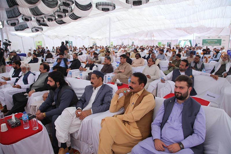 Khurram Nawaz Gandapur Shares Thoughts at Foundation Ceremony of Minhaj University KP DI Khan