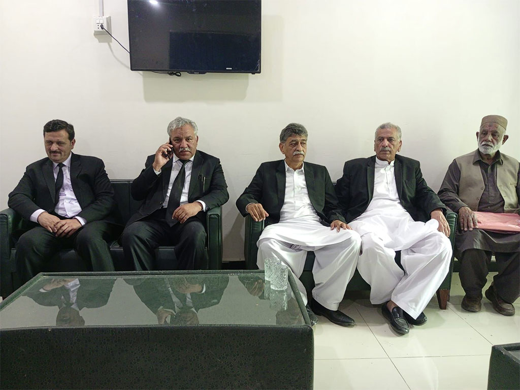 Khurram Nawaz Gandapur Visits District Bar Association Abbottabad 2025