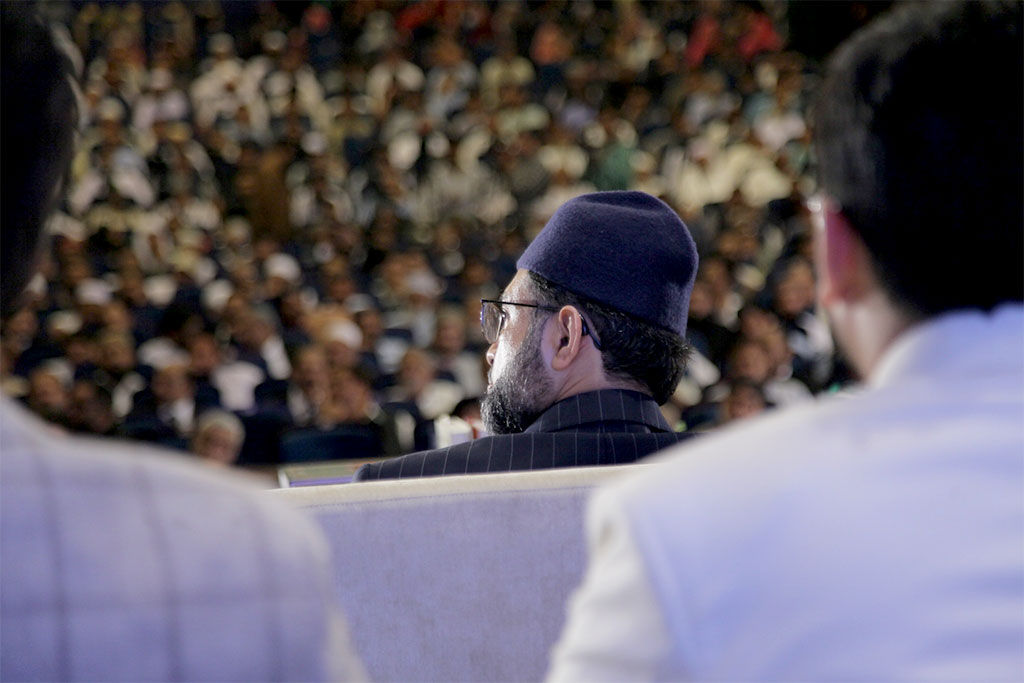 Khursheed Nadeem Addressing Dr Tahir-ul-Qadri Book Launching Ceremony Islamabad