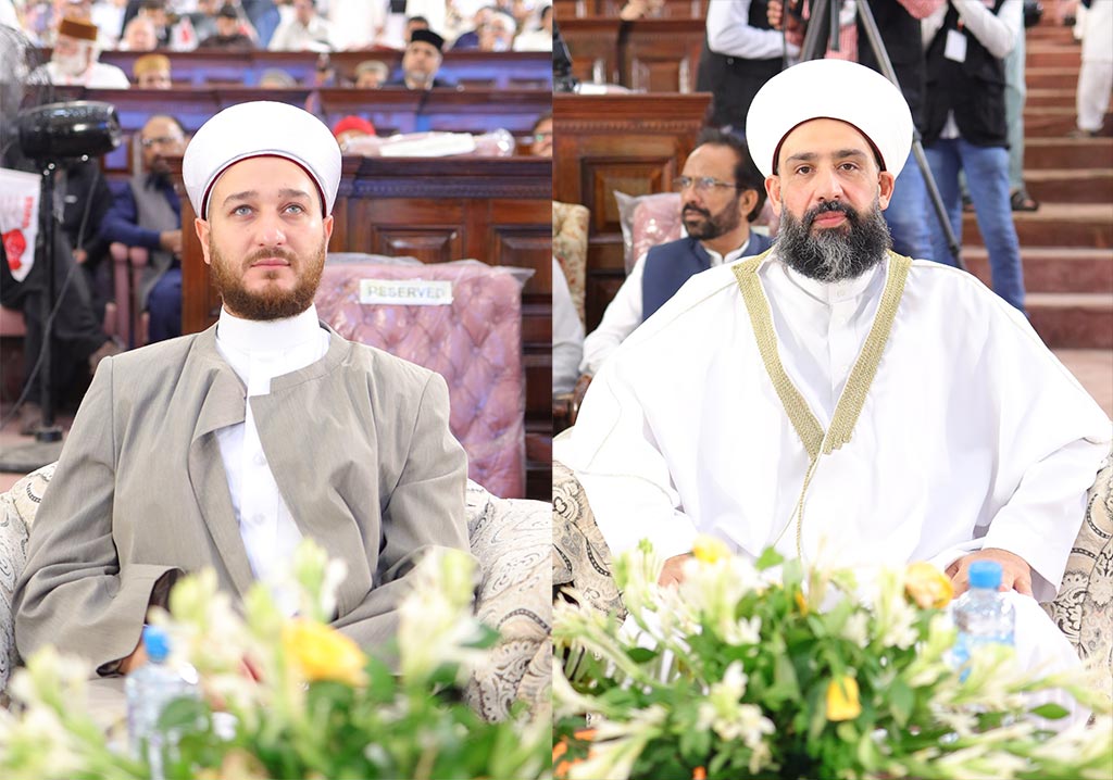 منہاج القرآن انٹرنیشنل کے زیرِاہتمام 42ویں عالمی میلاد کانفرنس میں کینیڈا سے تشریف لائے عرب شیخوخ کی آمد