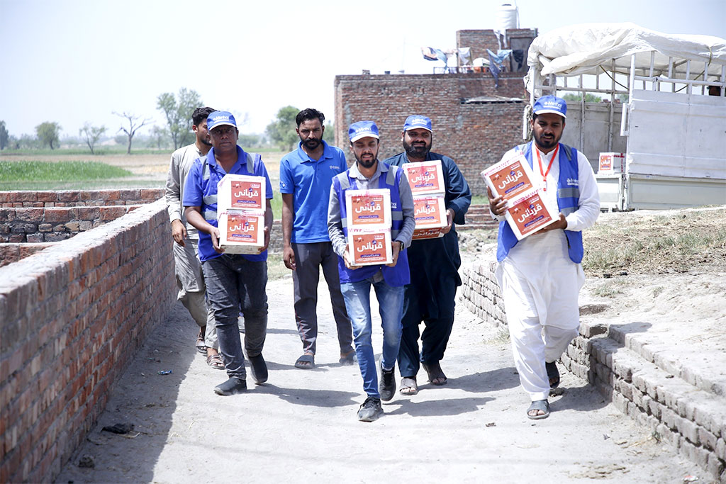 MWF Distributed Qurbani Meat to Thousands of Deserving Families