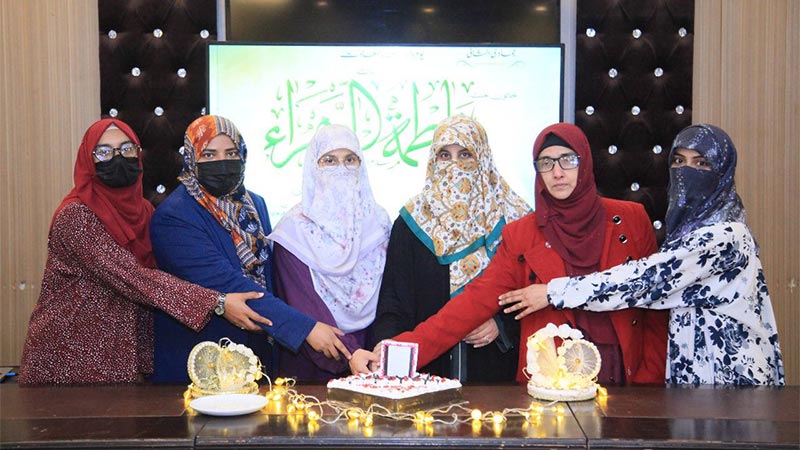 MWL-sayyida fatima zahra birth celebration cake cutting