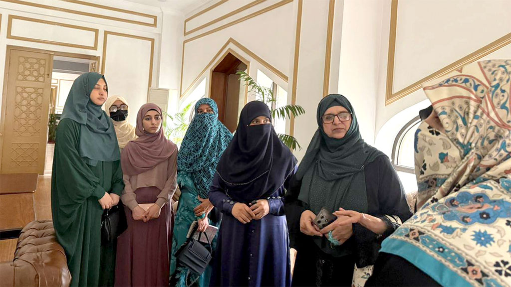 Minhaj-ul-Quran Women League visit Aiwan-e-Iqbal Milad Conference Preparation 2025