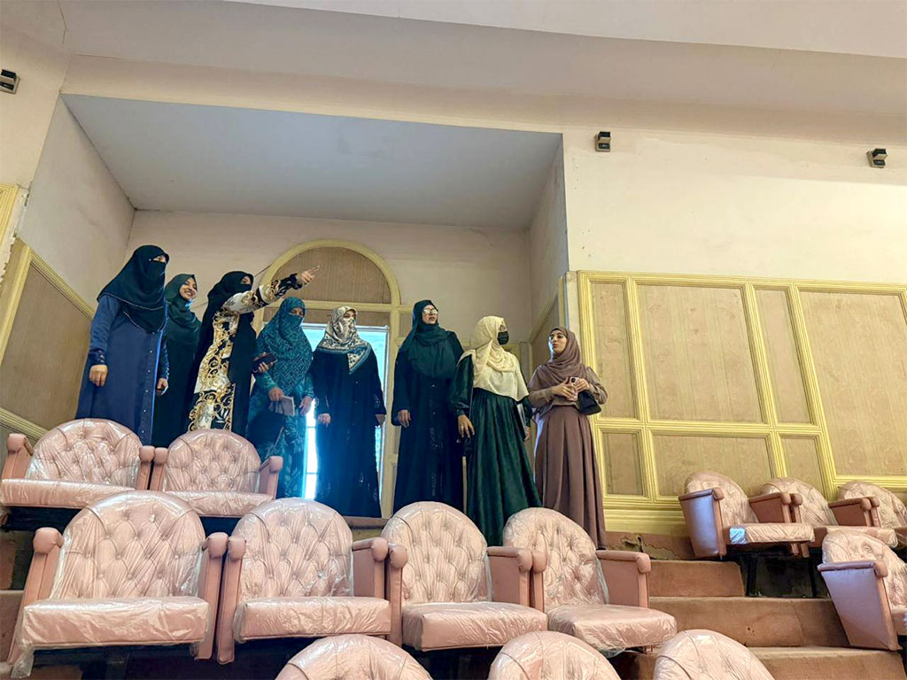 Minhaj-ul-Quran Women League visit Aiwan-e-Iqbal Milad Conference Preparation 2025