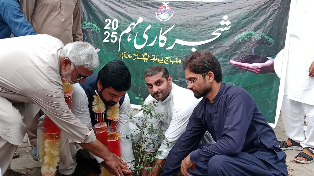 Minhaj Youth League Hafizabad Tree Plantation Campaign 2025