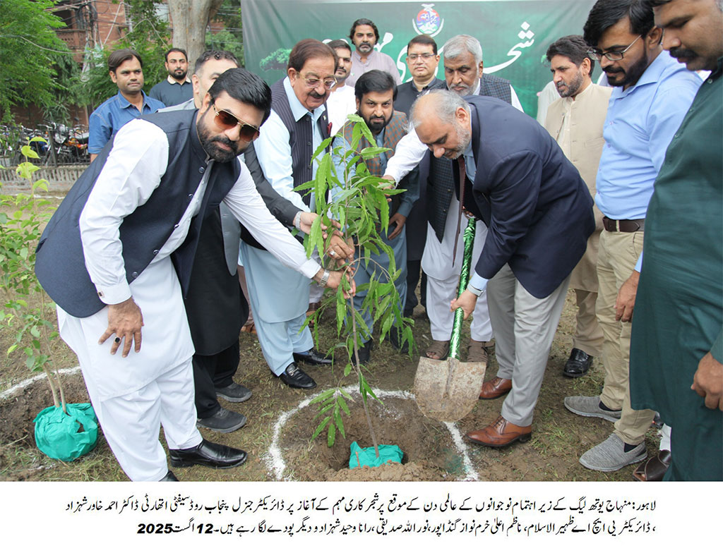 Minhaj Youth League Tree Plantation Drive 2025