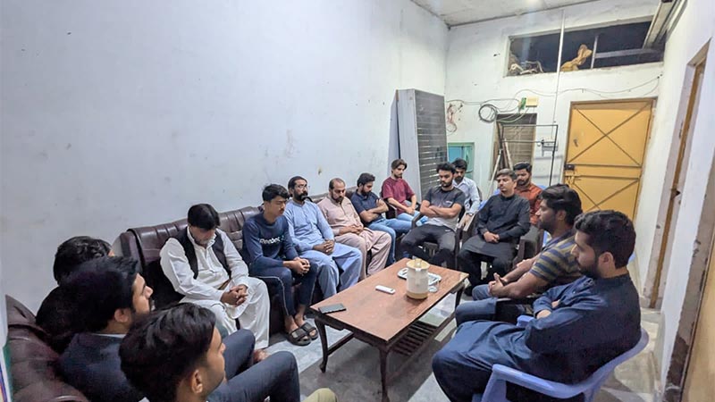 Meeting of Minhaj Youth League PP 167 Lahore for Tanzeem e Nou 2025