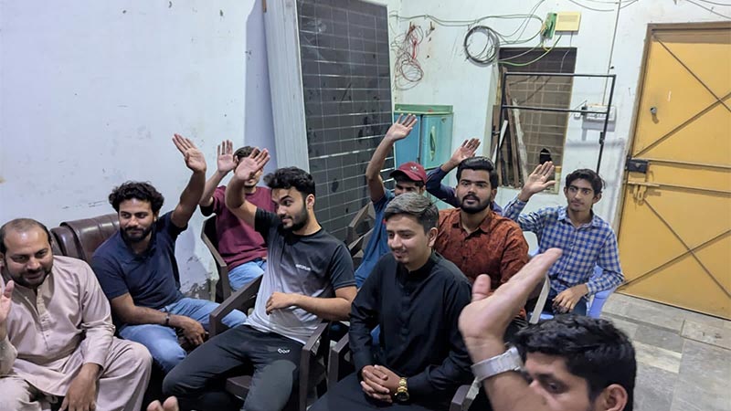 Meeting of Minhaj Youth League PP 167 Lahore for Tanzeem e Nou 2025