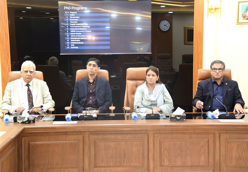 Minhaj University Rectors Meeting 2025