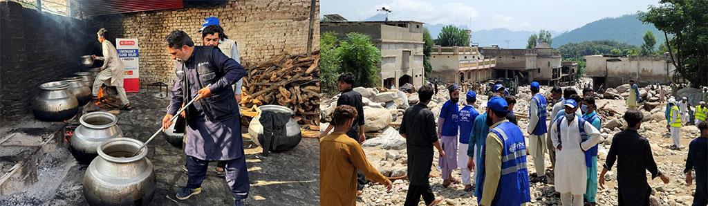 Minhaj Welfare Foundation Flood Relief Activities Pakistan 2025
