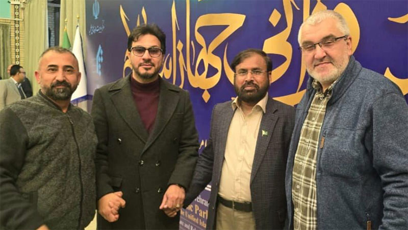 Minhaj-ul-Quran delegation visits Mehfil TV channel Iran