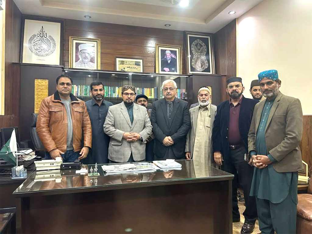 Minhaj ul Quran leaders from abroad meet with Dr Hussain Qadri