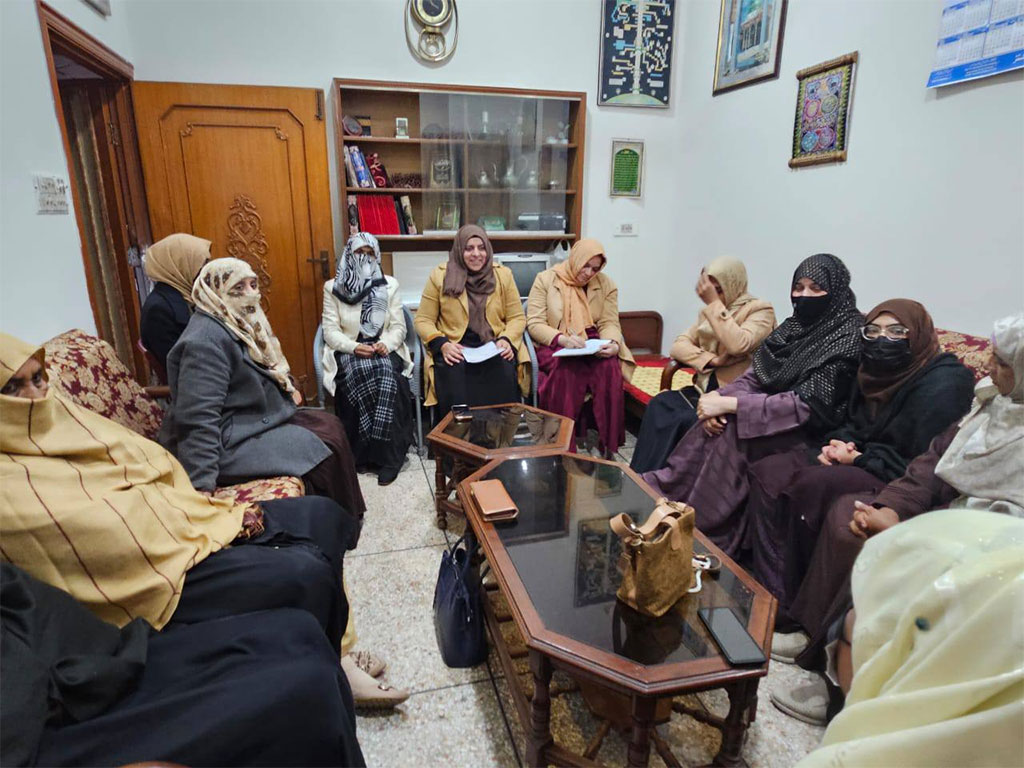 Minhaj women Leauge Team Visits Sheikhupura