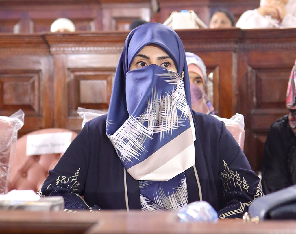 Miss Fizza Hussain Qadri Participation 42th Milad Conference 2025