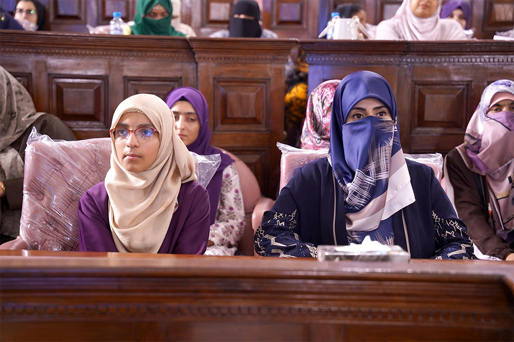 Miss Fizza Hussain Qadri Participation 42th Milad Conference 2025